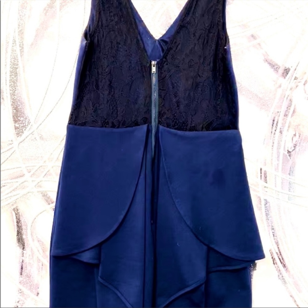 BCBG Generation Mini Cocktail Dress w Back Lace Design. This piece is timeless.